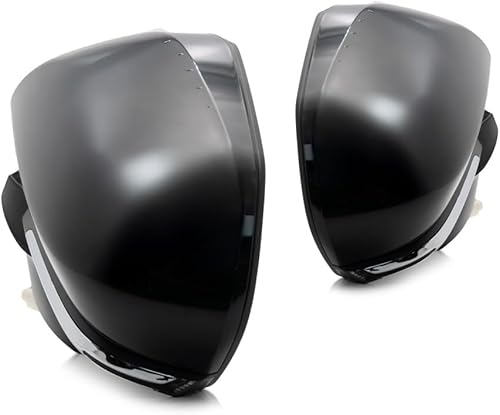 Miniatura 7 de Para Toyota Camry 2018-2024 Espejo de puerta del conductor y del pasajero, par eléctrico eléctrico plegable manual híbrido con luces de señal y