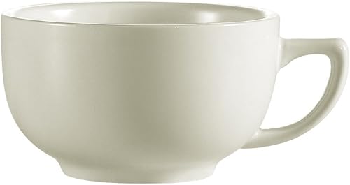 Miniatura 7 de CAC China CTC-45-P Taza de té de porcelana estilo chino de 4.5 onzas, 2-78 x 2-38 pulgadas, súper blanco, caja de 36