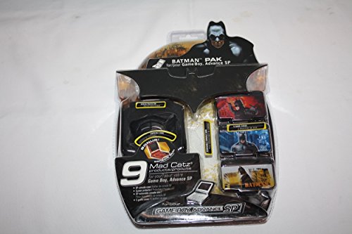 BATMAN PAK MAD CATZ für GBA SP Cover