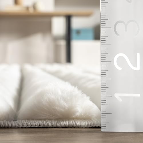Tapete nuLOOM SuperiorWash 152x244 cm Off-White miniatura 2