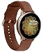 Produktbild Samsung Galaxy Watch Active2, Fitnesstracker aus Edelstahl, großes Display, ausdauernder Akku, wassergeschützt, 44 mm, Bluetooth, Gold