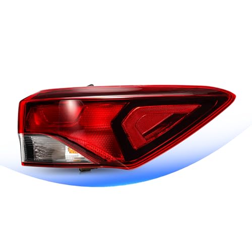 STRECOS Tail Lights Compatible with 2021 2022 2023 2024 2025 Chevy Trailblazer LT LS L Outer Taillight Rear Turn Signal Brake Lamp Assembly w/Harness and Bulbs Replace 42825755 (Right Passenger Side)