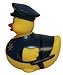 Waddlers Police Duck, Brand Duckies That Float Upright, Bath Toy Career Themed Birthday Gift, Law & Order Keeper Rubber Ducky