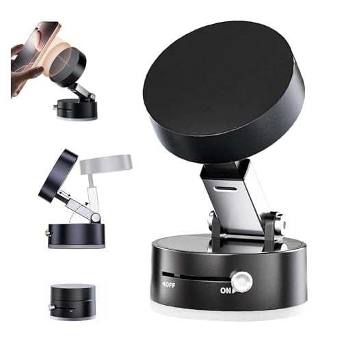 Foldable Portable Vacuum Magnetic Cell Phone Holder 2025 New Adju...