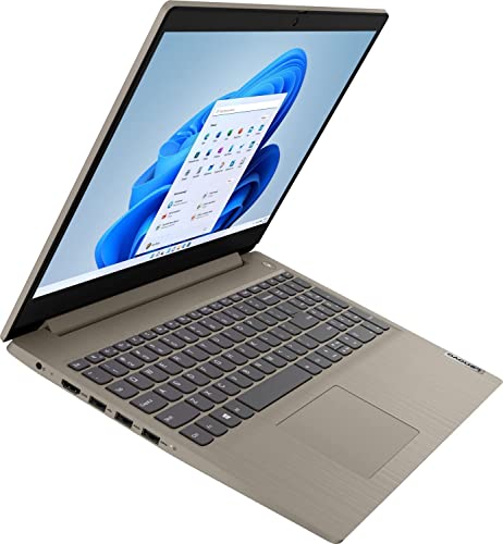 Image of Lenovo IdeaPad 3 Laptop, 15.6 inch HD Touchscreen, 11th Gen Intel Core i3-1115G4 Processor, 20GB DDR4 RAM, 512GB PCIe NVMe SSD, HDMI, Webcam, Wi-Fi 5, Bluetooth, Windows 11 Home, Almond