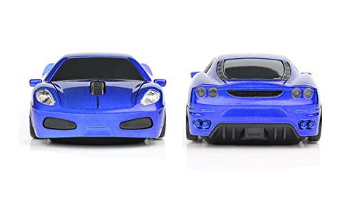 Jinfili 2.4Ghz Wireless Car Shape Mouse 3D Optical Gaming Mice Usb Mini Receiver For Pc Laptop Computer #TOP2