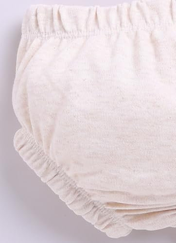 Image of Smart Baby Cotton Frock Set for Baby Girl - Stylish Soft Dress Rabbit Print & Frill Collar | Pack of 1