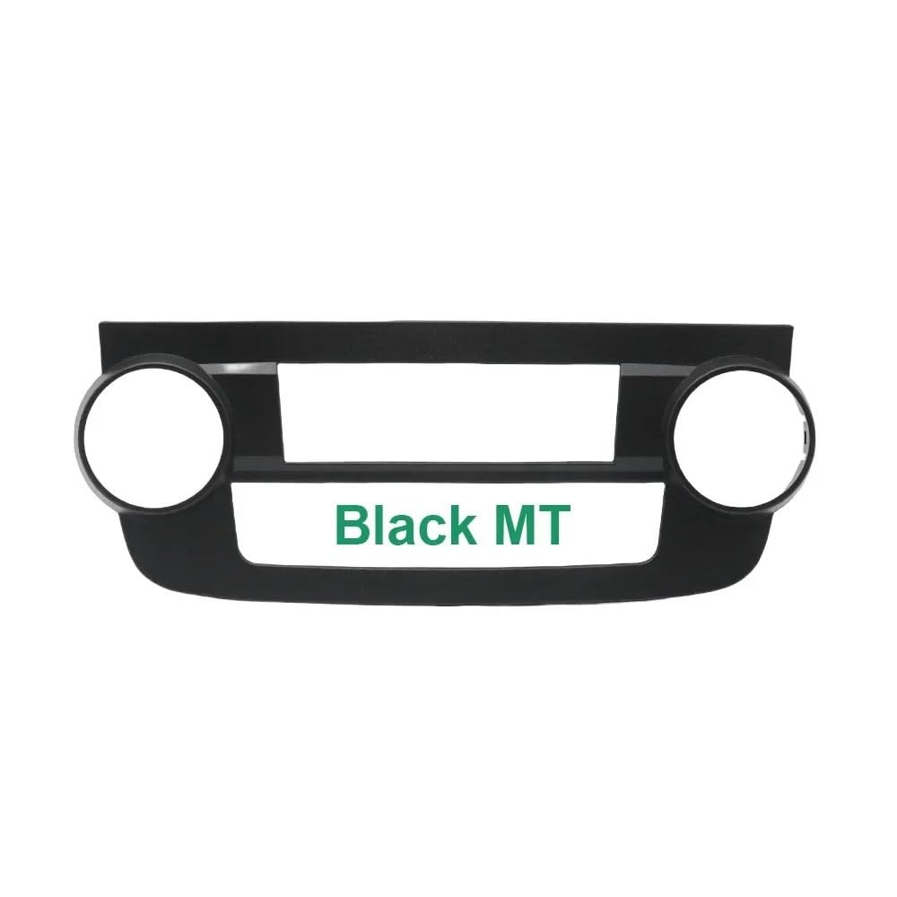 Air Con Switch Compatible with CRV for CR-V 2007-2012 Car Fascia A/C Air Conditioning Panel Dash Kit Install Facia Console Bezel Adapter Plate(Black MT)