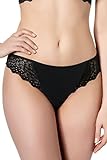 Simone Perele Caresse Tanga für Damen, schwarz, Large