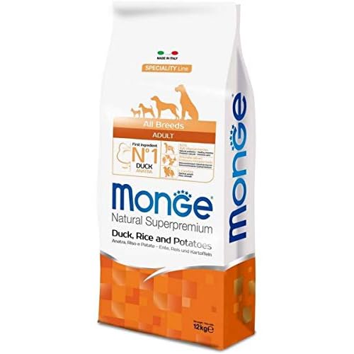 MONGE NATURAL SUPERPREMIUM Hund Ente Hundetrockenfutter Premium