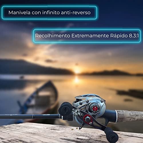 CARRETILHA MARINE SPORTS VENATOR AC BY JOHNNY HOFFMANN ESQUERDA