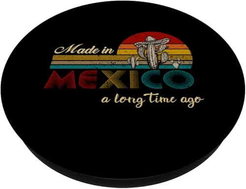Miniatura 2 de Hecho en México hace mucho tiempo PopSockets vintage intercambiables PopGrip