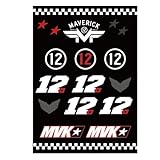 2025 MOTO GP マーベリック ビニャーレス #12 公式 ステッカー セット