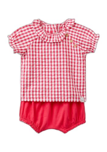 T-shirt et short Benetton bébé fille coton souple léger