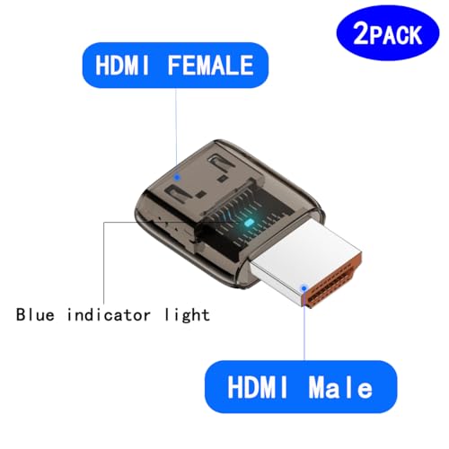 Adaptador extensor HDMI 2.1 macho a hembra 8K 60Hz miniatura 2