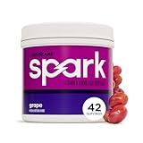 AdvoCare Spark - Energy Drink Mix - Vitamin & Amino Acid Supplement - Supports Energy & Focus - Portable Immune Support - Sugar-Free - Grape (10.5