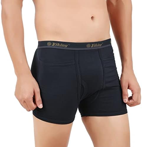 VIKING Men's Cotton Trunks, Pack of 4 (Multicolor & Assorted)