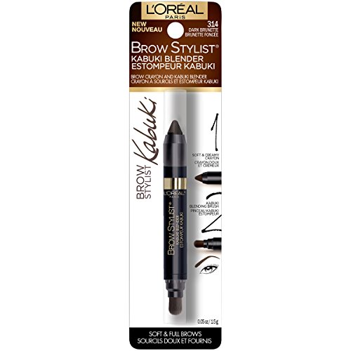 L'Oréal Paris Brow Stylist Kabuki Blender Brow Crayon #TOP18
