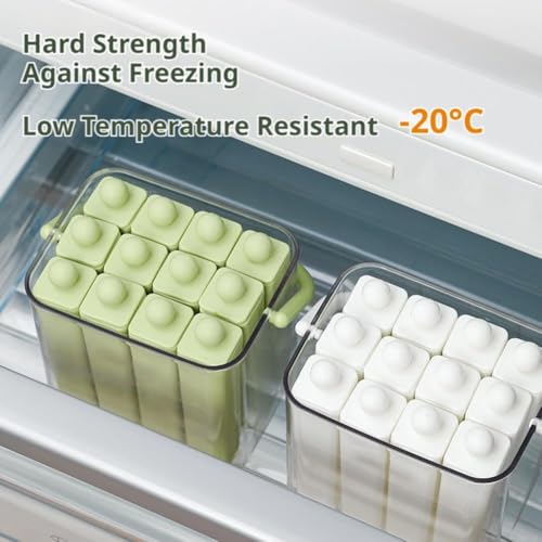Molde de silicona para palitos de hielo con tapa y asas miniatura 5