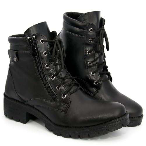 Coturno Bota Feminina Confortável Palmilha de 6 milimetros (37)