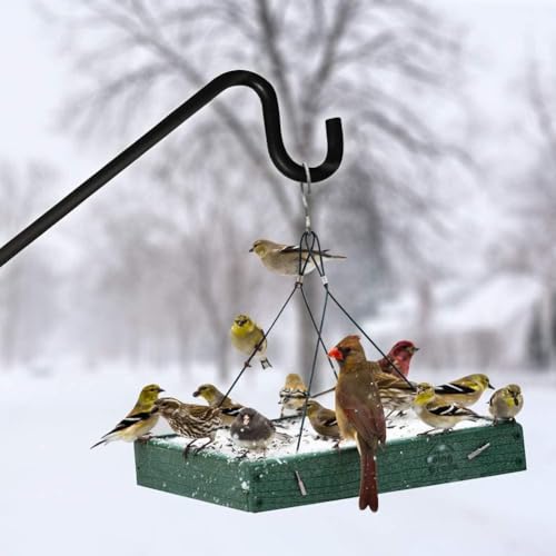 image for MIXXIDEA Extended Fence Deck Hook Rail Heavy Duty Bird Feeder Hook, Ad