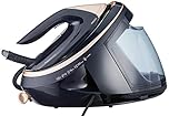 Philips 9000 Series PSG9050/26 - Steam Generator Iron, 3100W, 750g/min Boost Shot, 180g/min Continuous Output, 9 bar, Black and Gold