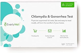 Everlywell Chlamydia and Gonorrhea Test - at Home - CLIA-Certified Adult STD Test
