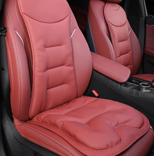 ZYQUCP Cuscino Seggiolino Auto per Ferrari SF90 Stradale PHEV/Purosangue PHEV SUV/F8 Tributo PHEV,Confortevole AntiGraffio Antiscivolo Lavabile Allevia L'affaticamento Accessori Sedile Guidatore,D