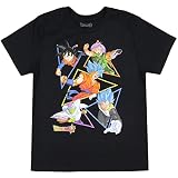 Dragon Ball Super Boys' Goku Vegeta Goten Trunks Character Youth T-Shirt (XXS) Multicolored