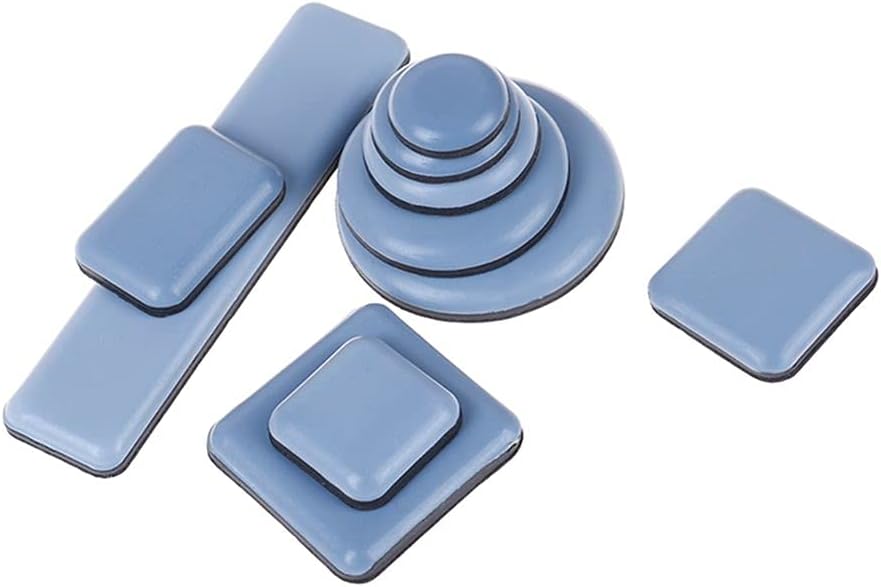 Slider Pads Easy Move Anti-Abrasion Furniture Leg Bumper Damper Table Bases Floor Mat Chair Floor Protector(25mm 8PCS)