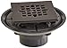 Jones Stephens D5088RB 2X3" Shower Drain with 2" Spud Oil Rubbed Bronze