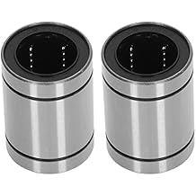 2Pcs LM30UU Linear Ball Bearings, 30mm ID 45mm OD 64mm Width Linear Motion Shaft Ball Bearing Bushing for 3D Printer CNC Machine