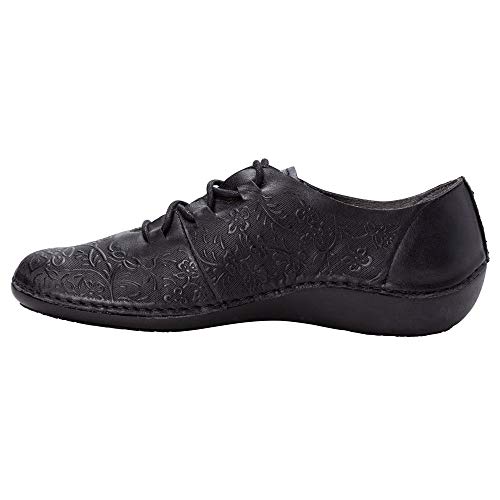 Propet Chantel Women's Oxford 7.5 C/D Us Black-Embossed #TOP29