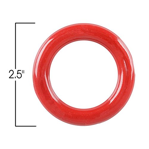 Plastic Carnival Rings - Pack Of 24 - 2.5 Inch Rings For Ring Toss - Fun Target Toys - Cool Homemade School And Carnival Party Favors #TOP2