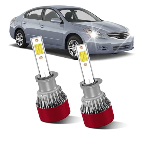 LSLIGHT Light Bulbs Compatible for Nissan Altima 2005 2006 H1 Low Beam Fog Lights Brightness 800% with Cooling Fan Plug and Play Pack of 2 by LSLIGHT - Used condition - US$28.02