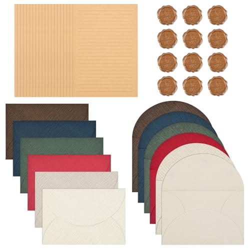 Papier de papeterie et enveloppes BAYTORY pour coffret cadeau de vœux