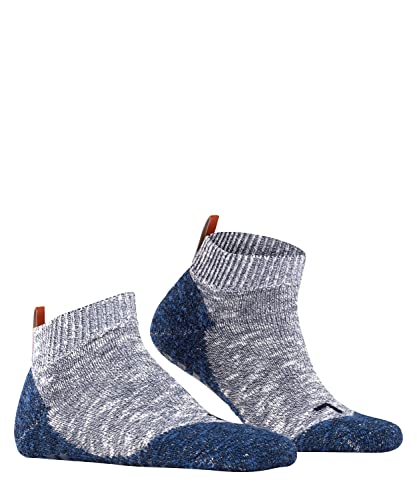 FALKE Herren Stoppersocken Lodge Homepad M Hp Baumwolle rutschhemmende Noppen 1 Paar, Blau Storm 6340, 41/42 EU