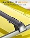 Tuyoung 300lbs Lockable Roof Rack Cross Bars Compatible with GMC Acadia 2017 2018 2019 2020 2021 2022 2023(with Raised Rails)，Heavy Duty Anti-Theft Aluminum Roof Crossbars Rooftop Luggage Carrier
