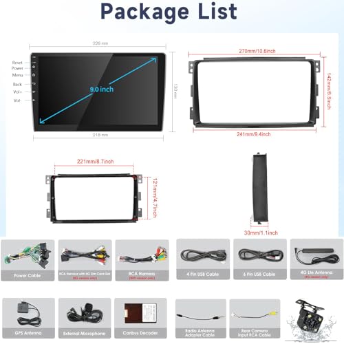 Radio Android 13 para Mercedes Smart 2005-2010 con 4G+64G de memoria y pantalla táctil 7