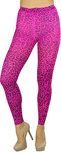 Image of ToBeInStyle Women's Footless Opaque Animal Zebra Tiger Tights Hosiery