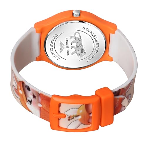 Image of Acnos Character Kid's Happy Colorful Water-Resistant Durable Watch for Boys Kids Boy with Fun Designs Adjustable Strap Positive Messages Watch for Kids