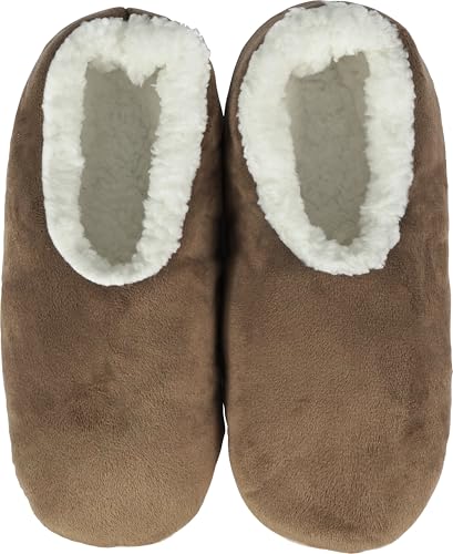 Image of BenSorts Fuzzy Slipper Socks for Women Funny House Slippers with Grips | Warm Cozy Cute Socks Non Slip Gifts Thick Stocking Stuffers Christmas