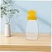 Imagen de DEARMAMY 2 Botellas Dosificadoras De Miel Rellenables Antigoteo Para Cocina Y Restaurante Dispensador Preciso Y Fácil De Usar Para Condimentos Ketchup Y Mostaza