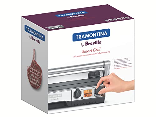 Smart Grill 127V, Tramontina, 69035011, Prata
