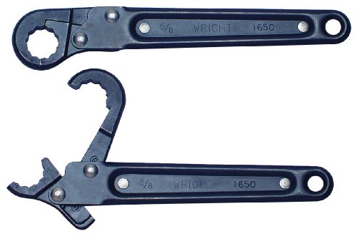 Wright Tool 1660 12-Point Ratcheting Flare Nut Wrench, 15/16