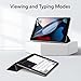 ESR Slim Case for iPad 8th Gen (2020)/7th Gen (2019) [Auto Sleep/Wake Cover] [Flexible Back with Viewing/Typing Stand] Rebound Series – Black