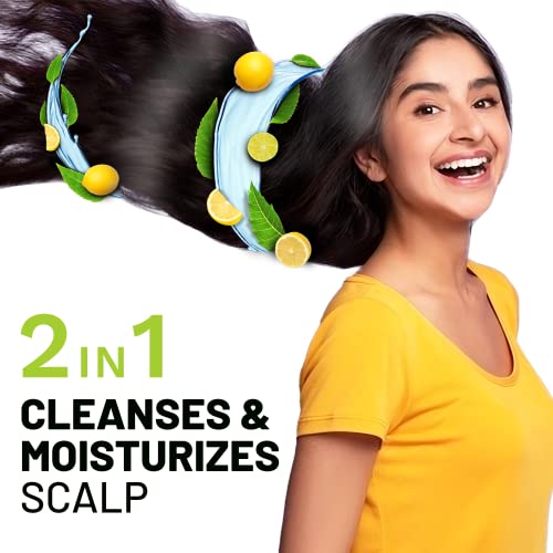 SESA Ayurvedic Anti Dandruff Shampoo 500ml | Neem + Lemon | Helps Reduce Hairfall | Controls Dandruff - Image 5