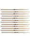 6 PACK Promark Finesse 5A Maple Drumstick, Small Round Wood Tip, RBM565RW
