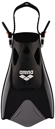 Arena Nadadeira Fitness Fin, Tam M, Preto/ Prata