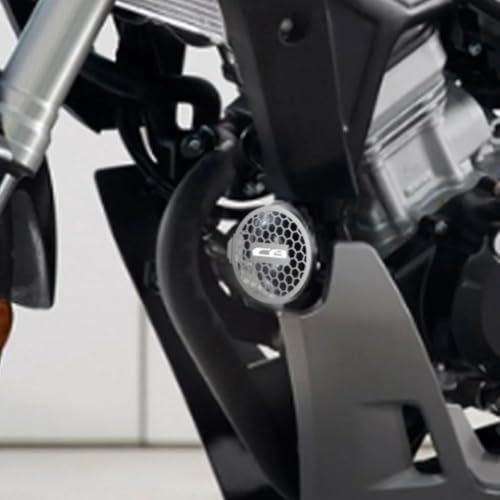 Cache klaxon moto compatible CB125R CB150R CB300R CB650R 2017-2024 argent